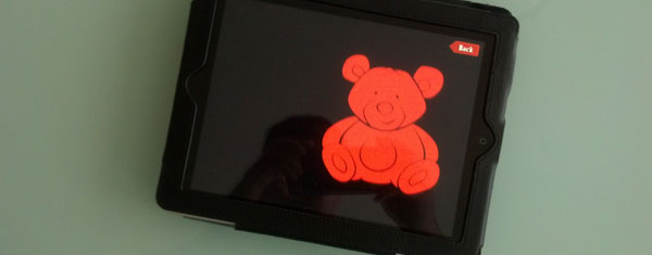 iPad with Tap-n-See Zoo